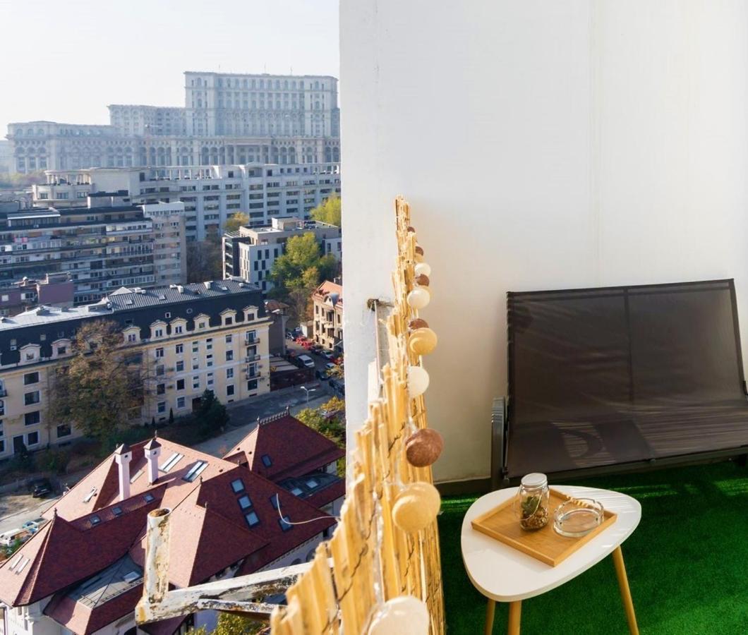 Central Apartment Tower Bukarest Exterior foto