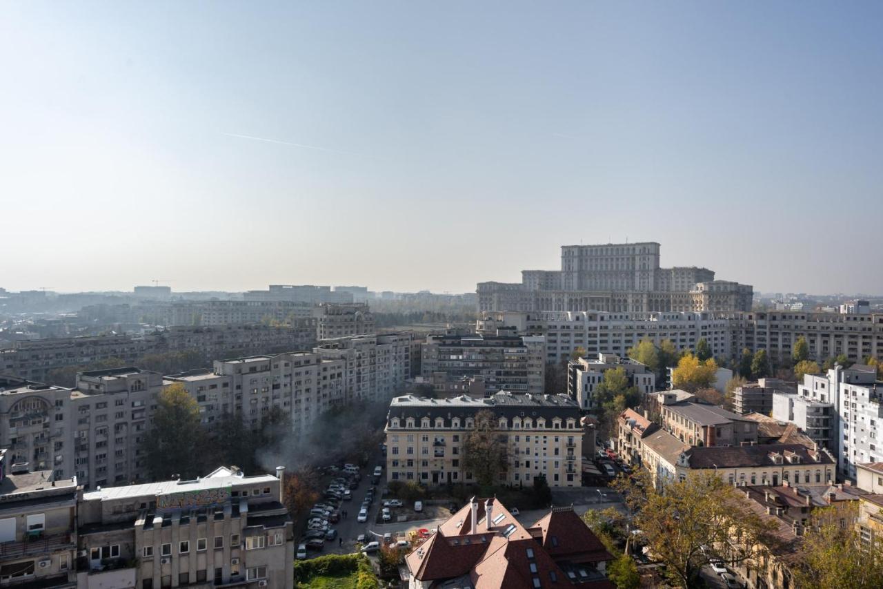 Central Apartment Tower Bukarest Exterior foto